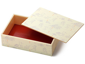 ユニ折箱 柄入 | ネットストア | 京の老舗御用達の折箱 | 京朱雀