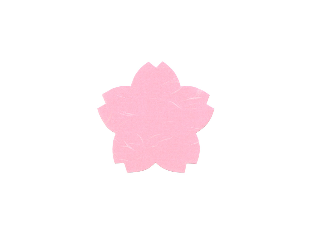 抜型和紙 桜 大礼 ピンク画像