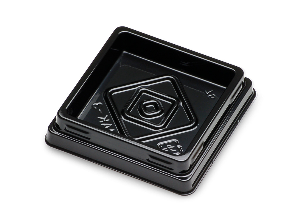 菓子容器 和生1個用 MAK-3 黒 本体【箱】画像