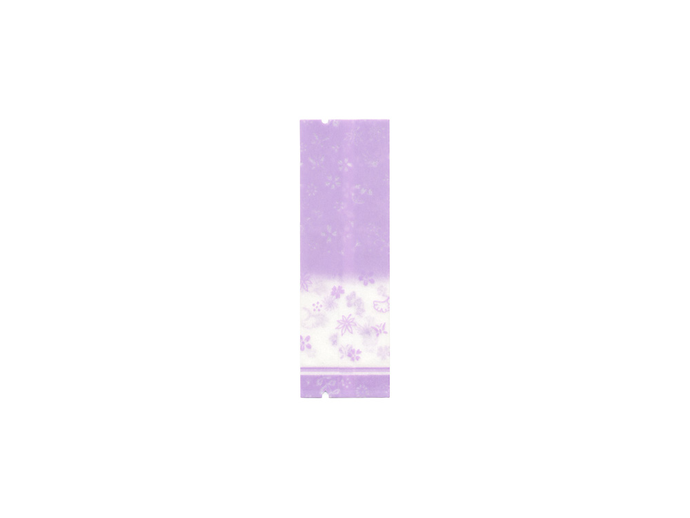 菓子小袋 和紙ガゼット V-1 桔梗小紋 紫画像