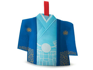 不織布手提バッグ 羽織袴【バラ】画像