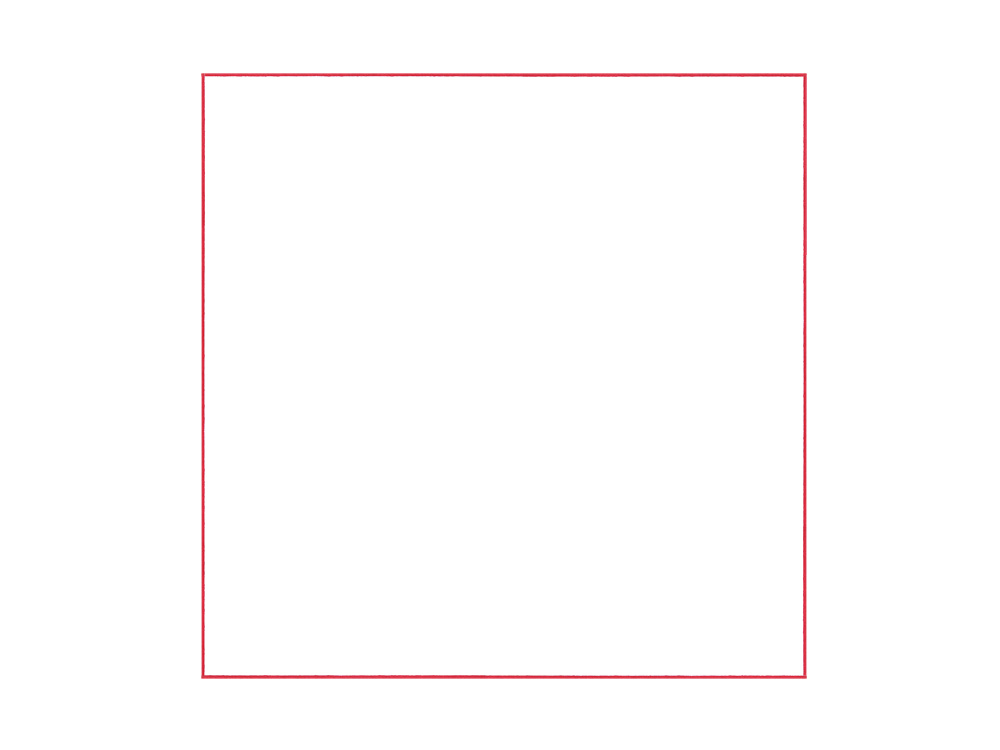 柾敷紙 赤枠（手染め） 6.5寸画像