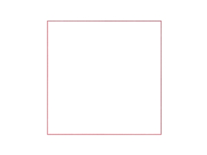 柾敷紙 赤枠（手染め） 6寸画像