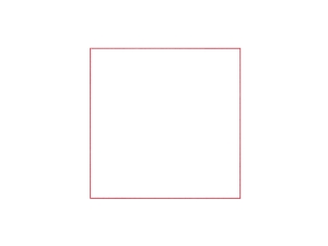 柾敷紙 赤枠（手染め） 5寸画像