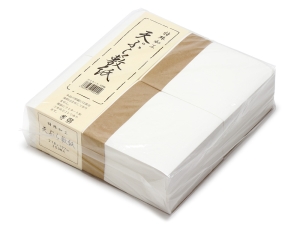 天ぷら敷紙 ラミネート 横1/2切画像