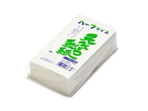 天ぷら敷紙 ハーフサイズ(横)画像
