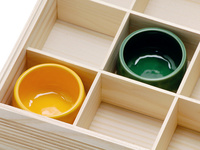 陶器珍味入 だいだい緑【包】 | 陶器珍味入 | ネットストア | 京の老舗