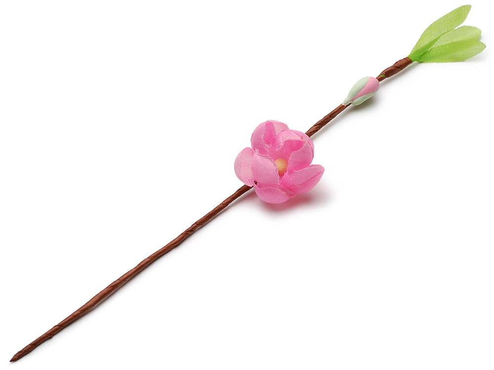 ミニ造花 桃の花 つぼみ付 ミニ造花 季節飾り ネットストア 京の老舗御用達の折箱 京朱雀道具町 勝藤屋