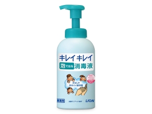キレイキレイ泡で出る消毒液 抗菌ポンプヘッド仕様 550ml画像