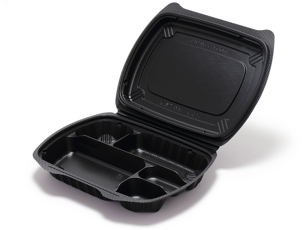 屋号必須 弁当容器 バイオデリカ 嵌合弁当 4S 223×207×15 57mm 1ケース200枚入り リスパック