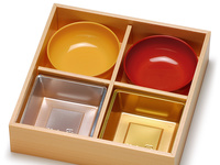 P製丸皿 松花堂6.5寸用 朱丸 | P製丸皿 | ネットストア | 京の老舗