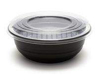 P製丼 耐熱 MS丼-362 黒 本体 | 丼・重容器 | ネットストア | 京の老舗