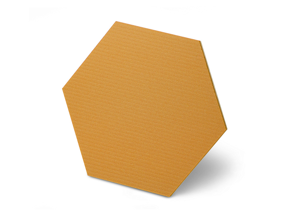 ユニ折箱 色かさね 六角小 とう黄 蓋【包】画像