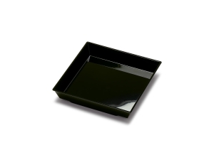 ニシキ角皿 黒 H-16画像