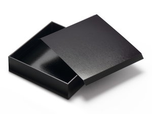 紙製折箱 黒紬6.5寸画像