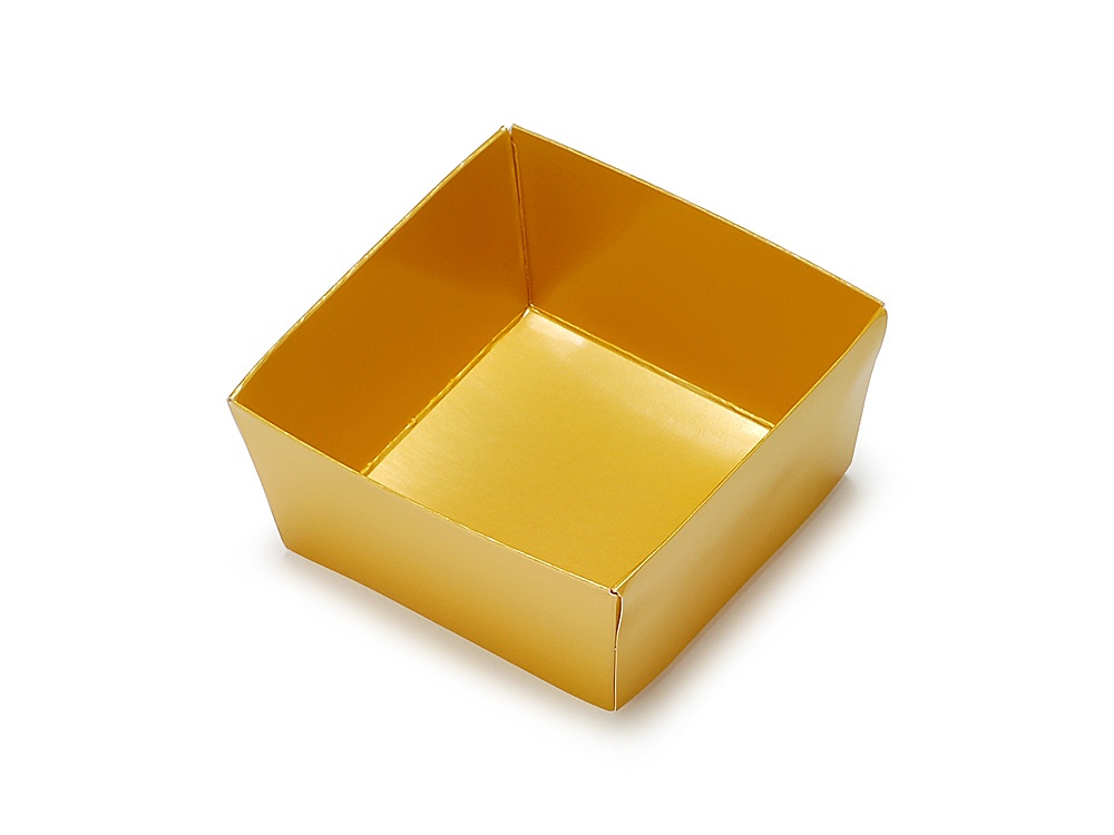 金紙皿 6.5寸 松花堂（４ヶ仕切）用 正角画像