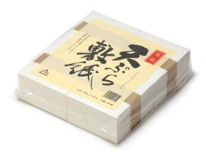 天ぷら敷紙 ラミネート 1/4切画像