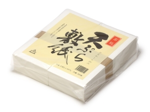 天ぷら敷紙 ラミネート 縦1/2切画像