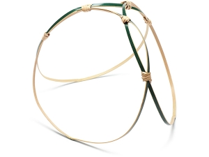 竹製 茅の輪飾り 15cm画像