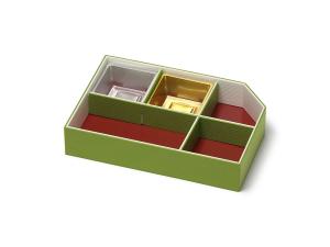 ユニ折箱 白川御膳 ミニ懐石 抹茶画像