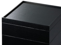 紙のお重 黒紬印籠 6寸 フタ | 紙のお重 | ネットストア | 京の