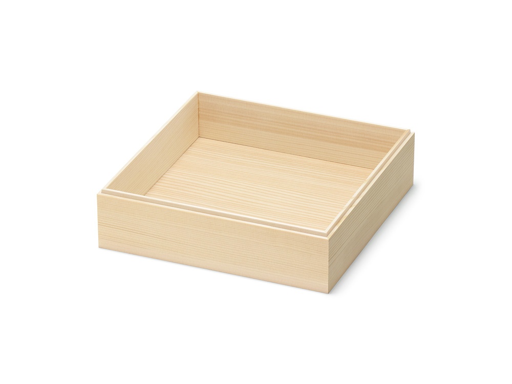 木のお重 白柾印籠 6.5寸 本体画像