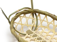 d411106花鯛 2.5/2.6替穂竹入り津軽 楽天市場】【受注生産】竹かご 竹細工 花六つ目編み 鉄鉢(小