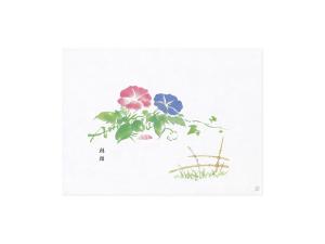 掛紙小 朝顔画像