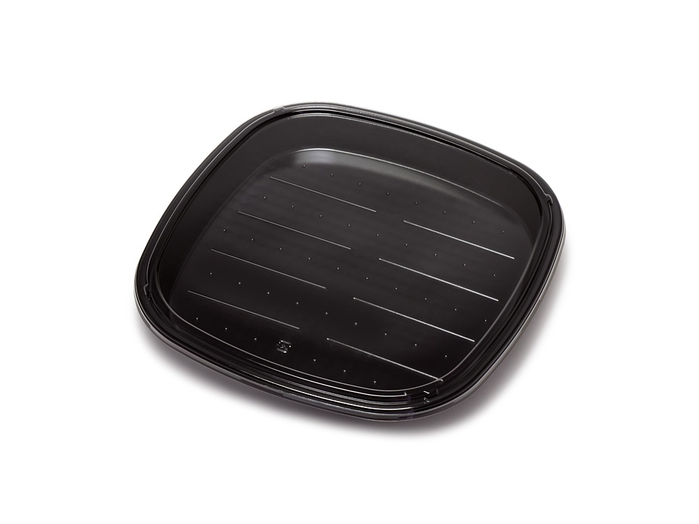 寿司桶 美軽（みがる）角桶 2人 黒両セット画像