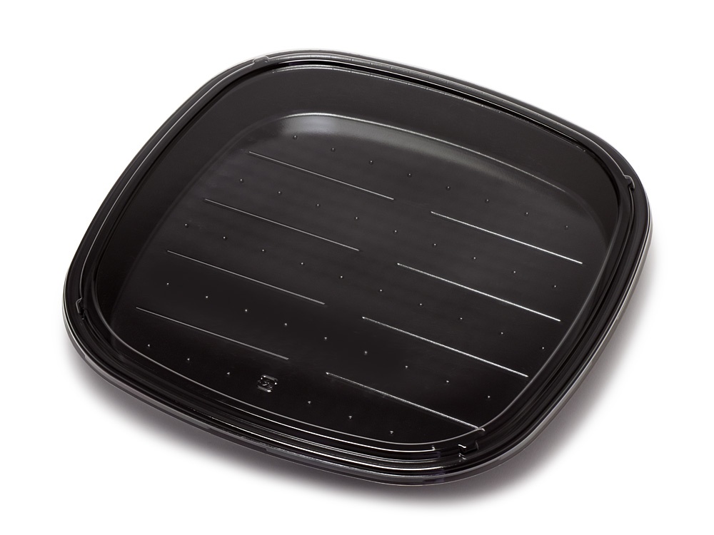 寿司桶 美軽（みがる）角桶 ４人 黒両セット画像