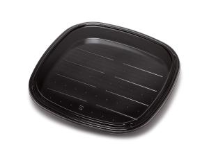 寿司桶 美軽（みがる）角桶 ３人 黒両セット画像