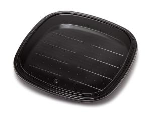 寿司桶 美軽（みがる）角桶 ４人 黒両セット画像