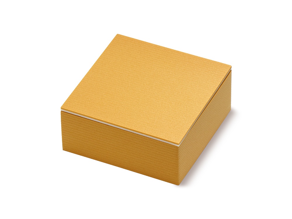 ユニ折箱 色かさね とう黄 4寸【包】画像