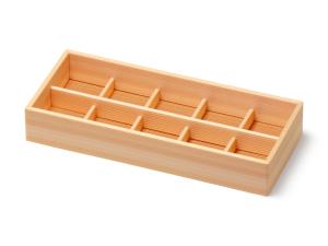 ユニ折箱 しずく10入【包】画像