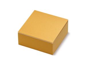 ユニ折箱 色かさね とう黄 ４寸【包】画像