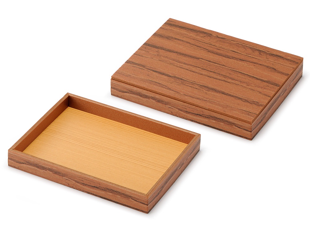 ユニ折箱 杉皮佃煮4号【包】画像