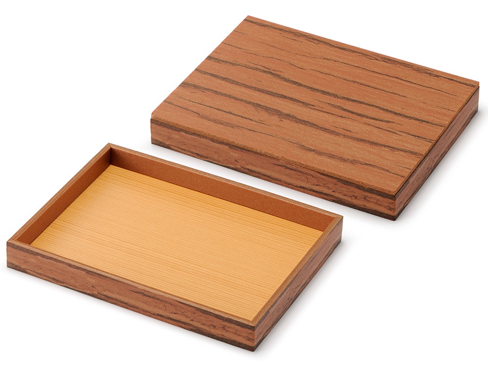 ユニ折箱 杉皮佃煮5号【包】画像