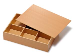 ユニ折箱 KU杉香 新 ６ヶ仕切 小【包】画像