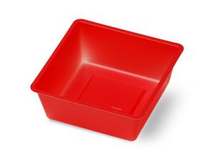 Ｐ製のぞき 松花堂６寸用 赤画像