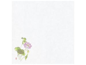 耐油天紙 四季 15角 はす画像