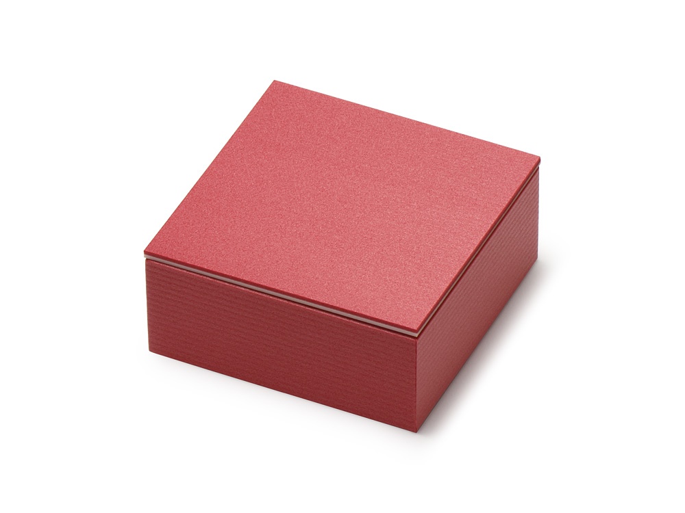 ユニ折箱 色かさね 深緋 ４寸【包】画像