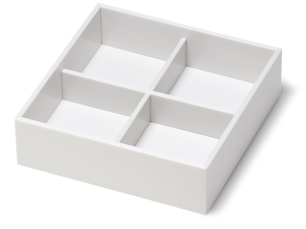 ユニ折箱 KU灰白 6.5寸松花堂【包】画像