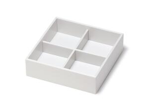 ユニ折箱 KU灰白 6.5寸松花堂画像