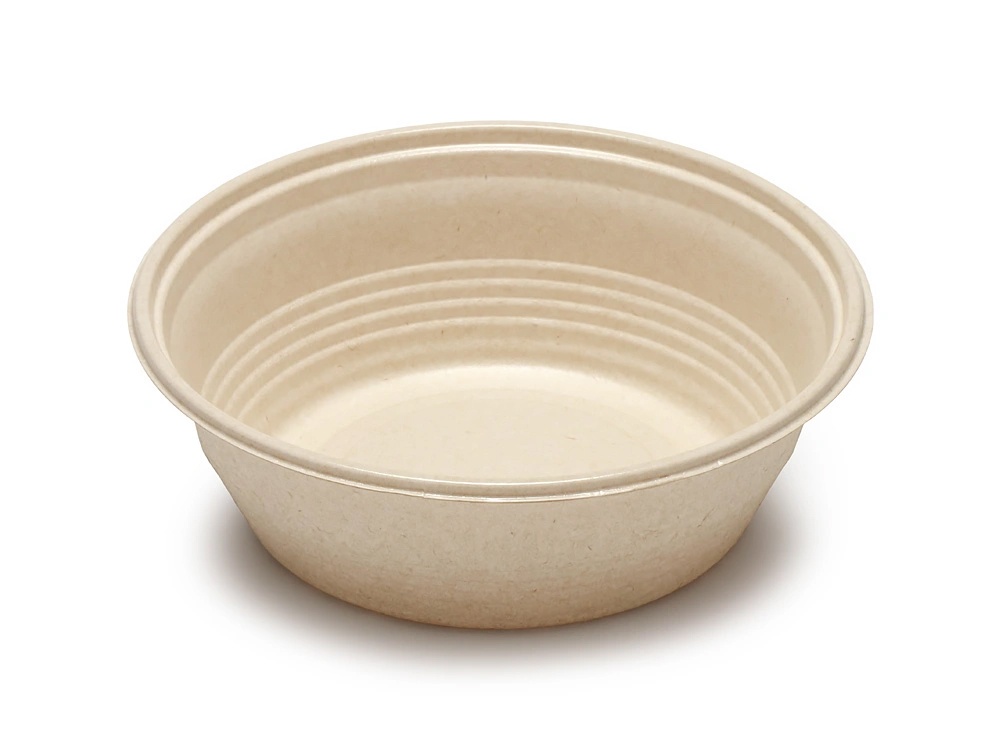 パルプモールド KMP丼 180 ナチュラル本体 画像
