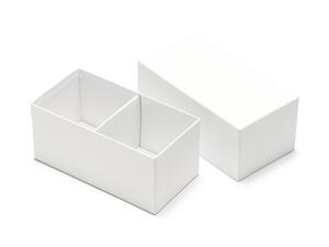 紙製貼箱 白織（しらおり）瓶２個入画像