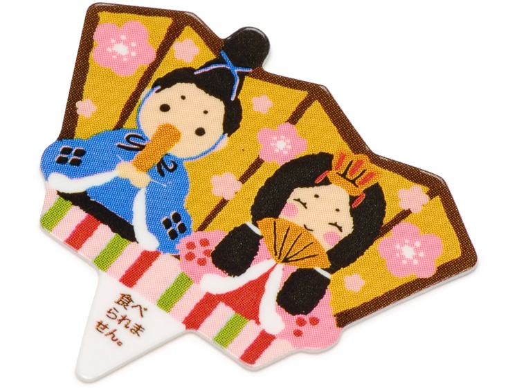 新商品ケーキピック「にっこりおひな」　