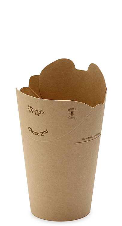 バタフライカップ 8オンス シングル（未晒）の画像