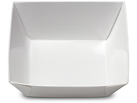 紙皿 織部小 TV 白磁（松花堂７寸用）の画像