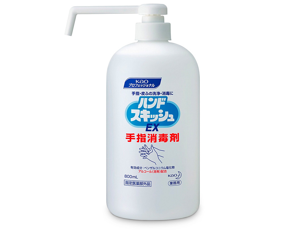 花王ハンドスキッシュEX ショートノズル付 800mlの商品画像