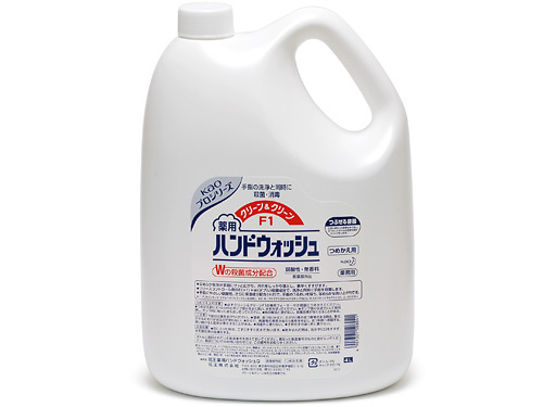 薬用ハンドウォッシュ クリーン＆クリーンF1　４Lボトルの商品画像